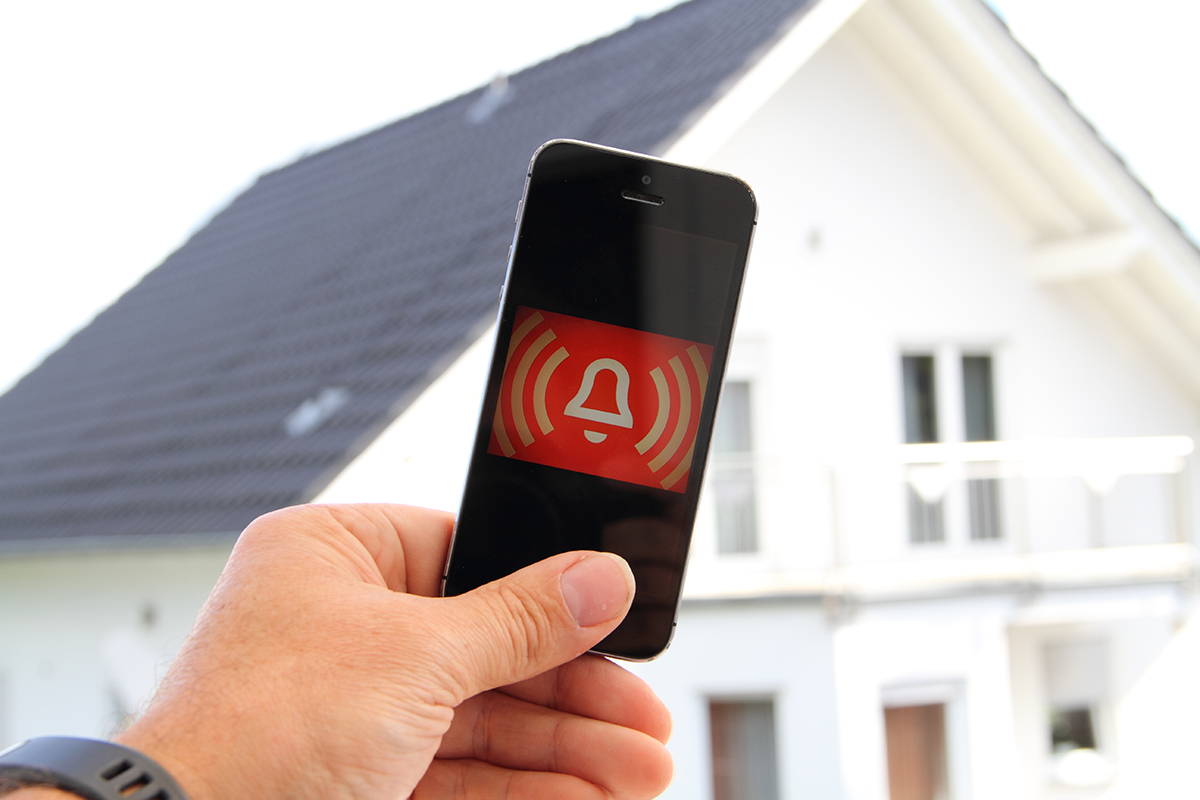 Mobile App für Sicherheit Mobile App für Sicherheit